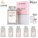 Ficha técnica e caractérísticas do produto Combo 05 Perfumes - Queen Of Life La Rive Eau de Parfum - Perfume Feminino 75ml