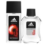 Ficha técnica e caractérísticas do produto Combo Adidas Team Force | Perfume + Loção Pós Barba