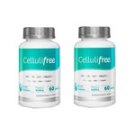 Ficha técnica e caractérísticas do produto Kit 2 Anti Celulite Cellulifree Tratamento das Celulites