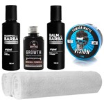 Ficha técnica e caractérísticas do produto Combo Barba Shampoo Tônico 2 Toalhas Balm Usebarba - Use Barba