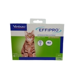 Ficha técnica e caractérísticas do produto Combo Effipro Gatos Virbac Anti-pulgas (leve 4 Pague 3)