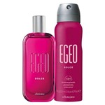 Ficha técnica e caractérísticas do produto Combo Egeo Dolce: Des. Colônia + Desodorante Aerosol