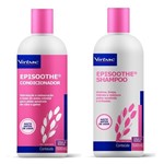 Ficha técnica e caractérísticas do produto Combo Episoothe 1un Shampoo + 1un Condicionador 500ml Cada - Virbac