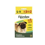 Ficha técnica e caractérísticas do produto Combo Fiprolex Cães Até 10kg Anti-pulgas E Carrapatos (leve 3 Pague 2) Ceva