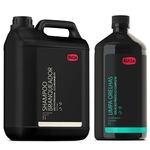 Ficha técnica e caractérísticas do produto Combo Ibasa Shampoo Branqueador 5l + Limpa Orelhas 1l
