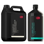 Combo Ibasa Shampoo Pelos Claros 5l + Limpa Orelhas 1l