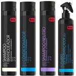 Combo Ibasa Shampoo Pelos Claros + Condicionador + Shampoo Neutro + Desembaraçador