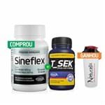 Combo Kit Sineflex + T-Sek - Power Supplements Ganhe uma Coqueteleira