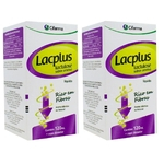 Combo Lacplus 120ml Lactulose Ameixa Xarope regulador intestinal 2 frascos