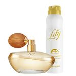 Ficha técnica e caractérísticas do produto Combo Lily com Desodorante Aerosol