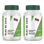 Ficha técnica e caractérísticas do produto Combo 2 - Óleo de Coco Extravirgem 1G - 120 Cápsulas - Vitafor