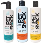 Ficha técnica e caractérísticas do produto Combo Pet Smack shampoo Pelos Claros + Desembaraçador + Leave On
