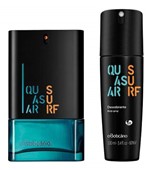 Ficha técnica e caractérísticas do produto Combo Quasar Surf: Des. Colônia + Desodorante Body Spray