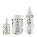 Combo Shampoo Isotônico + Máscara Toda de Coco + Elixir Terra Coco