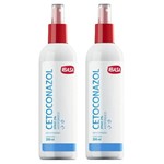 Ficha técnica e caractérísticas do produto Combo 2un Cetoconazol Spray 2% Ibasa 200ml Cada