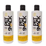 Ficha técnica e caractérísticas do produto Combo 3un Shampoo Pelos Claros 500ml - Pet Smack