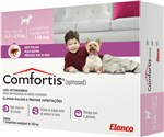 Ficha técnica e caractérísticas do produto Comfortis - AntiPulgas - PP - Cães de 2,3 a 4,5Kg / Gatos de 1,4 a 2,7kg - Elanco