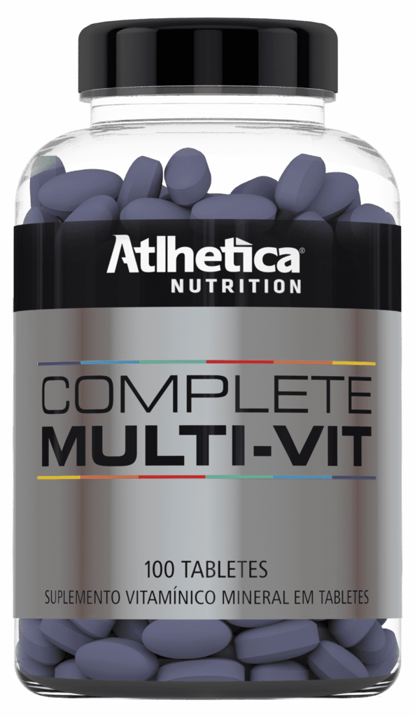 Ficha técnica e caractérísticas do produto Complete Multi-Vit 100 Caps - Atlhetica Nutrition