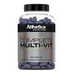 Ficha técnica e caractérísticas do produto Complete Multi-Vit Atlhetica Nutrition - Natural - 100 Tabletes