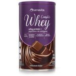 Ficha técnica e caractérísticas do produto Complete Whey 450g Chocolate Suiço - Sanavita