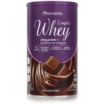 Ficha técnica e caractérísticas do produto Complete Whey Chocolate Suíço 450g Sanavita