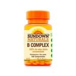 Ficha técnica e caractérísticas do produto Complexo B - 100 Comprimidos - Sundown