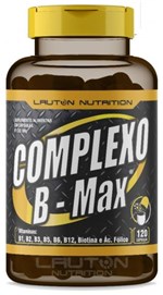 Ficha técnica e caractérísticas do produto Complexo B Max 120 Capsulas Lauton - Lauton Nutrition