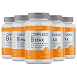 Ficha técnica e caractérísticas do produto Complexo B Max - 5 Un de 60 Cápsulas - Lauton - Lauton Nutrition