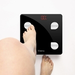 Ficha técnica e caractérísticas do produto Composi??o Corporal LESHP Body Fat Scale inteligente IMC Digital Analyzer