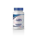 Composto Imunidade Lisina + Ômega 3 com 60 cápsulas