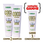 Ficha técnica e caractérísticas do produto Compre 2 Shampoos de Coco, Ganhe 1 Condicionador - Nutrigenes - Ref.: 669