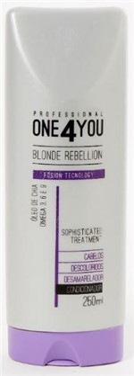 Ficha técnica e caractérísticas do produto Condicionador Blonde Rebellion - One 4 You 250 Ml