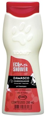 Ficha técnica e caractérísticas do produto Condicionador Eco Shower 250ml Damasco - Ecovet