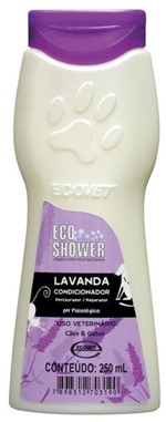 Ficha técnica e caractérísticas do produto Condicionador Eco Shower 250ml Lavanda - Ecovet