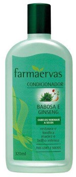 Ficha técnica e caractérísticas do produto Condicionador Ginseng e Babosa 320ml - Farmaervas - Vedis