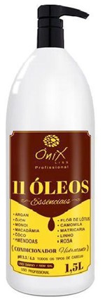 Ficha técnica e caractérísticas do produto Condicionador Hidratante 11 Óleos Essenciais Onix Liss 1L