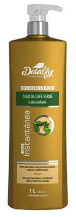 Condicionador Instantânea - Óleo de Café Verde e Macadâmia - 300ml - Desalfy Cosméticos Naturais