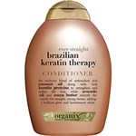 Organix Ever Straight Brazilian Keratin Therapy Organix - Condicionador para Cabelos Quimicamente Tratados - 385ml - 385ml