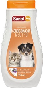 Ficha técnica e caractérísticas do produto Condicionador Sanol Dog Neutro - 500 ML