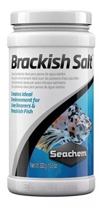 Ficha técnica e caractérísticas do produto Condicionador Seachem Brackish Salt 300g
