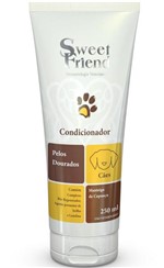 Ficha técnica e caractérísticas do produto Condicionador Sweet Friend Intensive Care Pelos Dourados para Cães - 250ml