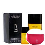 Ficha técnica e caractérísticas do produto Conjunto Azzaro Pour Homme Dueto Masculino Toilette 200ml + Eau de Toilette30ml +Nécessaire Pink
