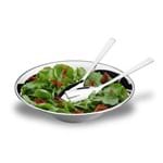 Ficha técnica e caractérísticas do produto Conjunto Brinox para Salada 3 PeÃ§as Suprema Prata - Prata - Dafiti
