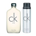 Ficha técnica e caractérísticas do produto Conjunto Calvin Klein Ck One Edt 100ml e Deo Spray 152g