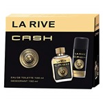 Ficha técnica e caractérísticas do produto Conjunto Cash Woman La Rive Feminino - Eau de Parfum 90ml + Desodorante 150ml