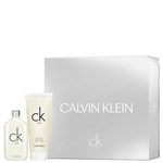 Conjunto CK One Calvin Klein Unissex - Eau de Toilette 100ml + Loção de Banho 100ml