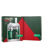 Ficha técnica e caractérísticas do produto Conjunto Colors Man Green Deo Benetton Masculino - Eau de Toilette 100ml + Desodorante 150ml