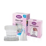 Ficha técnica e caractérísticas do produto Conjunto com Coletor Menstrual Easy Cup Tamanho B + Copo Esterilizador