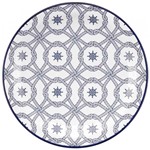 Ficha técnica e caractérísticas do produto Conjunto de Pratos Rasos com 6 Peças 26cm Floreal Náutico - Oxford