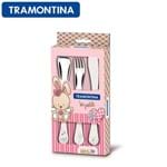Ficha técnica e caractérísticas do produto Conjunto de Talheres Infantil Le Petit Feminino 3 Peças - Tramontina